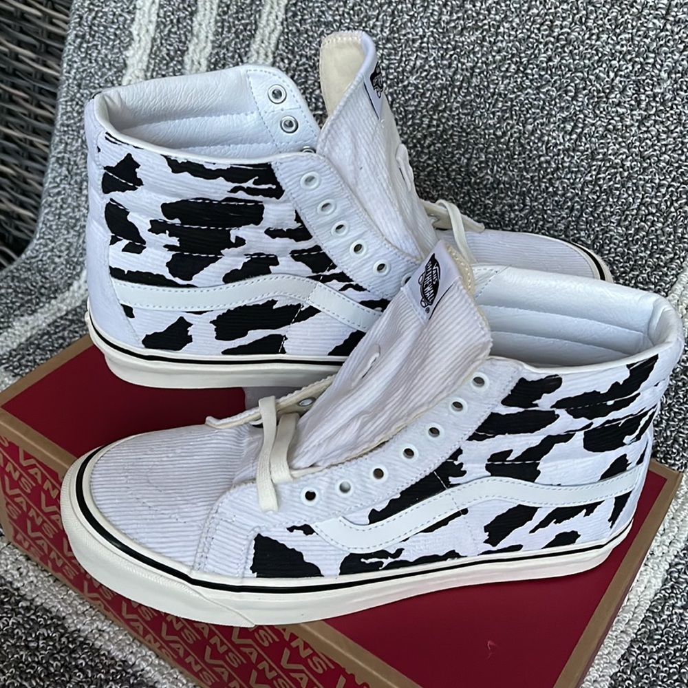 Vans Sk8-Hi 38 Dx Anaheim Factory Cow Print MENS - Picture 11 of 16